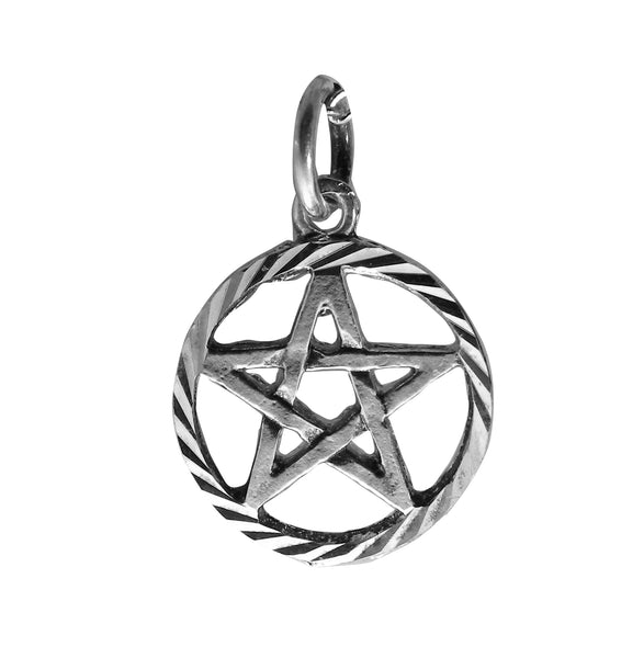 Star of David Pendent - Religious - Plain Sterling Silver