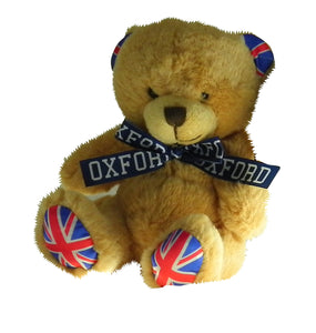 Oxford Bear Soft Toy with Union Jack details - Oxford Souvenir