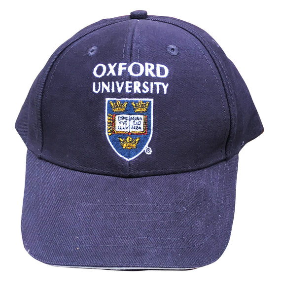 Oxford University Shield Cap - Navy Color